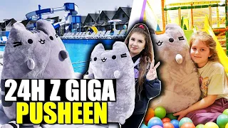 SPĘDZŁAM CAŁY DZIEŃ Z GIGA PUSHEENEM CHALLENGE 💜