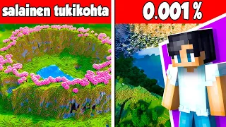 ERIKOISIA Luonnon Ihmeitä MINECRAFTISSA..