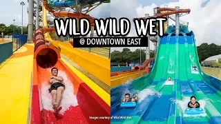 New Crazy Adrenalin Pumping Water Slides at Wild Wild Wet Singapore (Downtown East)