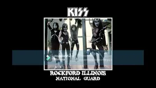 KISS - "Rockford Illinois 1975"National Guard Armory, Rockford, Illinois November 15th, 1975