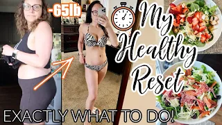 HEALTHY RESET FOR WEIGHT LOSS | Motivation, Tips, & What to Start NOW!