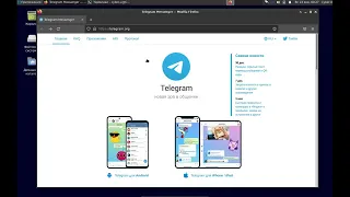 Установка Telegram в Debian, Kali Linux, MX Linux, Parrot OS, Astra Linux