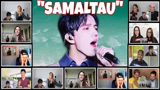 "SAMALTAU" BY DIMASH REACTION COMPILATION/ TOKYO JAZZ FESTIVAL 2020