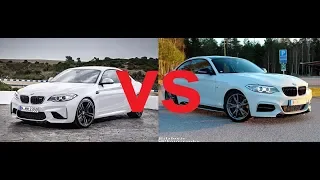 The difference between bmw M2 and 235i