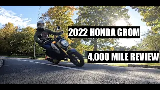 4,000 MILES ON A STOCK GROM -- 2022 Honda Grom Review
