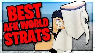 BEST AFK World Strats!! | Type Soul