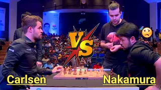 CARLSEN vs NAKAMURA | Rapid 25+10