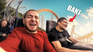 J’EMMÈNE BAKI à Europa Park !! (on note les MANÈGES de FOU)