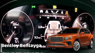 Разгон 0 100 Bentley Bentayga разных поколений