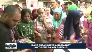 Ilang organisasyon, nagpaabot ng tulong sa mga sundalo