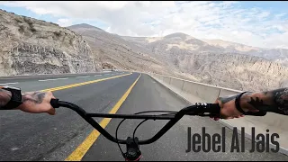 FULL SPEED BMX HILL BOMB ON THE TALLEST MOUNTAIN - IT'S INSANE!