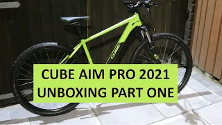 2021 Cube Aim Pro 19" Frame Unboxing Part One