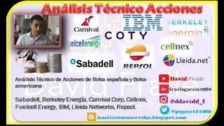 Análisis Repsol, Sabadell, Lleida Networks, Berkeley , Carnival , Cellnex, IBM y Fuelcell Energy