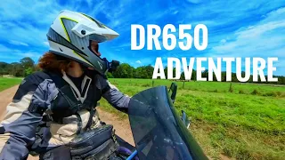 Solo Exploring to find a Creek - Suzuki DR650 Solo Adventure