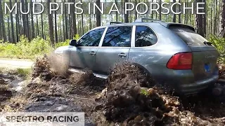 Porsche Cayenne Turbo OFF-ROADING?!? Mud, Dirt & Water Fording!!