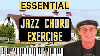 JAZZ CHORDS YOU NEED TO KNOW-  7th Chord Drill- Jazz Ranch Tutorial
