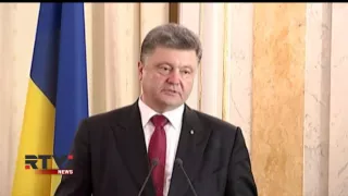 Порошенко заявил о плане сепаратистов провести "фейковые выборы"