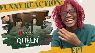 Reacting to QUEEN OF TEARS EP 1