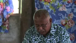 Fiji Permanent Secretary fo Fisheries and Forest opens Tikina Namosi Nursery