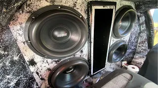 WATCH THESE SUBS DO 20HZ FULL TILT!!! INSANE SUBWOOFER FLEX VIDEO