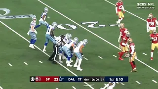 49ers Vs Cowboys INSANE Final Seconds | Wild Card Round