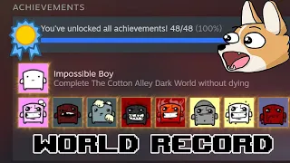 Super Meat Boy All Achievements in 2:11:54 [World Record]