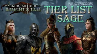 Тир лист рыцарей класса Чародей(Sage) в игре King Arthur: Knight’s Tale