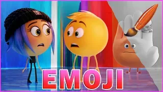 Emoji Movie 2017 Coloring Book for Kids - Kids Coloring Pages with Gene, Hi-5, Jailbreak