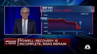 Watch Fed Chair Jerome Powell's full remarks on economic recovery