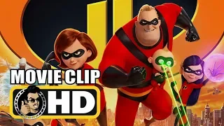 INCREDIBLES 2 (2018) All Clips & Trailers | Pixar Superhero Movie HD