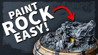 Painting Rock Terrain - Learn How to Paint Realistic Rocks