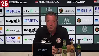 PRESSEKONFERENZ vor 1. FC Nürnberg vs. SV Wehen Wiesbaden  I 2. Bundesliga I 4. Spieltag
