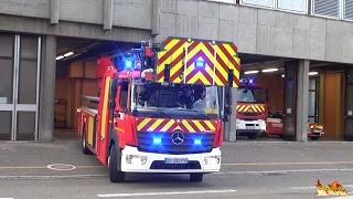 [NEW Rosenbauer turntable ladder] - Mulhouse Fire Department & EMS responding collection