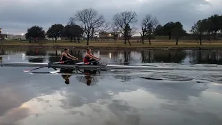 Gina and Kim Rowing