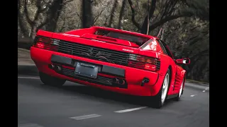 FERRARI TESTAROSSA CINEMATIC VIDEO 4K