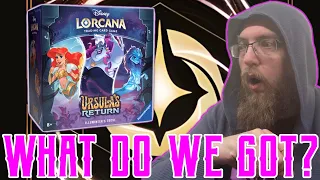 HUSKY OPENS ... LORCANA: Ursula's Return Illumineer's Trove – "WOW... OK... INTERESTING!"