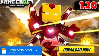 Iron Man mod download for Minecraft PE || 45+ Iron Man suits for 1.20+