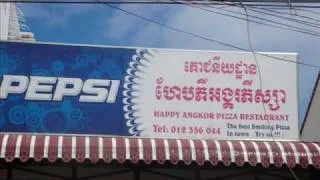 Tasty Happy Angkor Pizza, Siem Reap, Cambodia