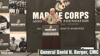 General Berger's Remarks at the 2020 Annual Meeting of the Marine Corps Association