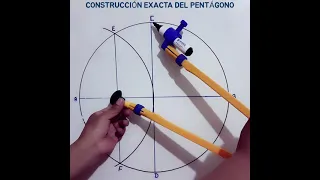 ¿CÓMO CONSTRUIR UN PENTÁGONO REGULAR? - MATEMÁTICAS