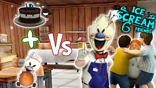 Mixing Charlie's Cake Trap & J's Bomb Trap To Defeat Rod In Ice Scream 6 | Ice Scream 6 Experiment