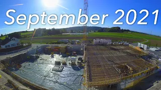 Bauprojekt Avenir / September 2021 / Neubau / Zeitraffer Baustelle