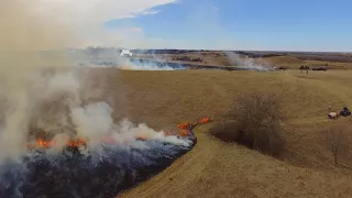 Gjerloff Prairie Prescribed Burn