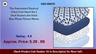Top 10 Crib Sheets to buy in USA | Price & Review