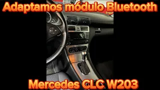Instalamos módulo Bluetooth Mercedes W203