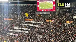 Roma - Verona  l’omaggio della Curva Sud a José Mourinho con uno striscione