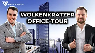 Wolkenkratzer Office-Tour: VIDEOSTATEMENTS (Vincent Dehn)