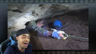 TRY NOT TO GET SCARED At 5 Scary Videos Caught in Caves & Mines Reaction!