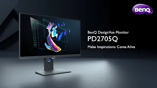 BenQ PD2705Q | 27-inch Designer Monitor with QHD,100% sRGB, HDR, USB-C