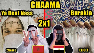 ( Ya Bent Nass & Burakia - CHAAMA ( ZAMANE & ELJOEE 🇲🇦 🇪🇬  | WITH DADDY & SHAGGY